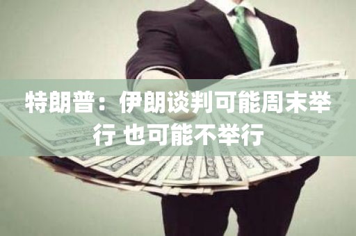 特朗普：伊朗谈判可能周末举行 也可能不举行
