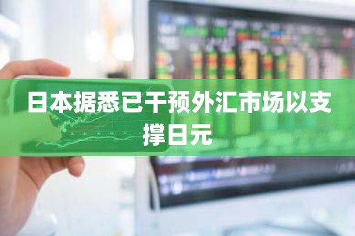 日本据悉已干预外汇市场以支撑日元