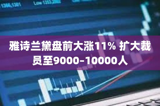 雅诗兰黛盘前大涨11% 扩大裁员至9000–10000人