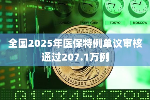 全国2025年医保特例单议审核通过207.1万例