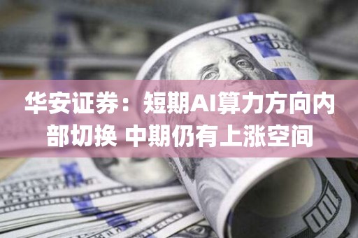 华安证券:短期AI算力方向内部切换 中期仍有上涨空间 华安证券:短期AI算力方向内部切换 中期仍有上涨空间