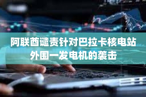 阿联酋谴责针对巴拉卡核电站外围一发电机的袭击