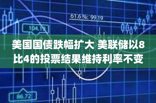 美国国债跌幅扩大 美联储以8比4的投票结果维持利率不变