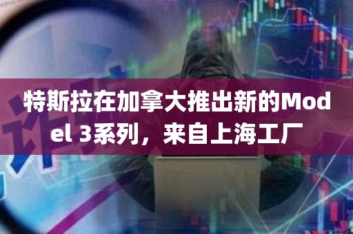 特斯拉在加拿大推出新的Model 3系列，来自上海工厂