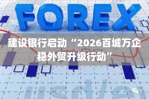 建设银行启动“2026百城万企稳外贸升级行动”