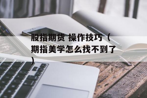 股指期货 操作技巧（期指美学怎么找不到了）