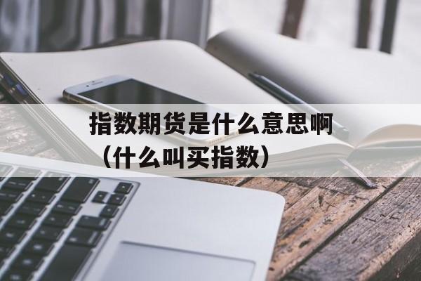 指数期货是什么意思啊（什么叫买指数）