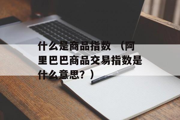 什么是商品指数 （阿里巴巴商品交易指数是什么意思？）