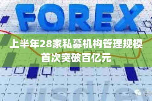 上半年28家私募机构管理规模首次突破百亿元