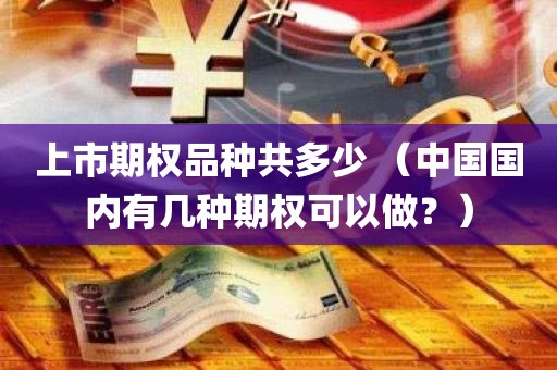 上市期权品种共多少 （中国国内有几种期权可以做？）