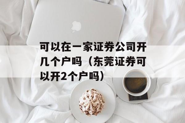 可以在一家证券公司开几个户吗（东莞证券可以开2个户吗）